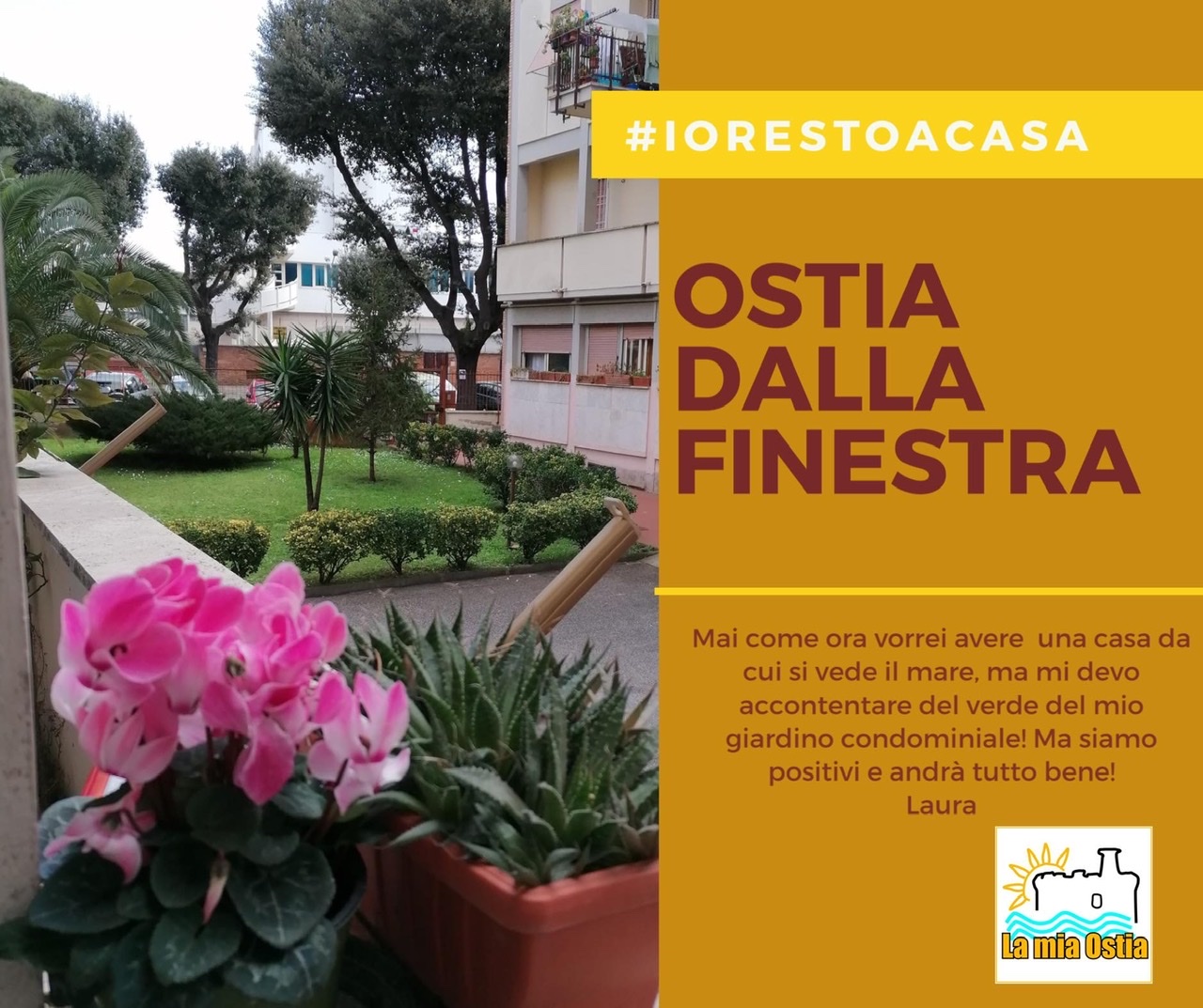 Ostia dalla finestra: mese di marzo